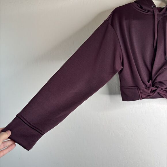 T by Alexander Wang Twist Crop Hoodie - Picture 5 of 7